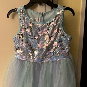 Girls sequin/tulle dress- perfect condition!